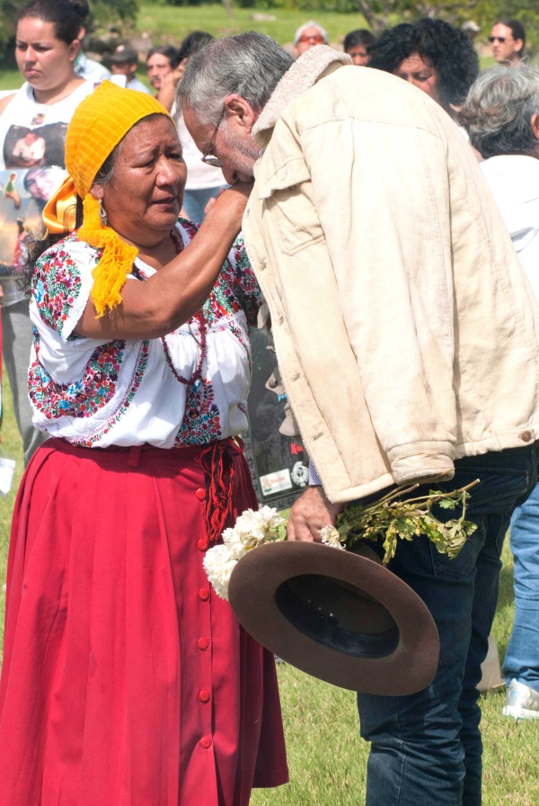 Representantes de pueblos indígenas de Oaxaca darán la bienvenida a los miembros de la caravana en la zona arqueológica de Monte Albán.