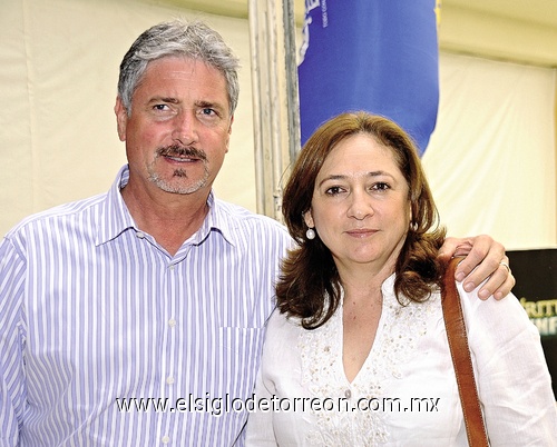 Alberto Canedo y María del Refugio Aguirre de Canedo.