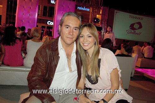 Miguel Berlanga y Melisa Cantú.