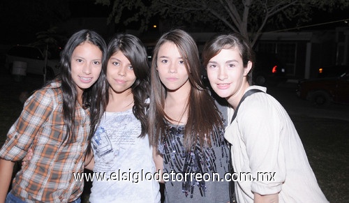 Karla, Viridiana, Sydney y Daniela.