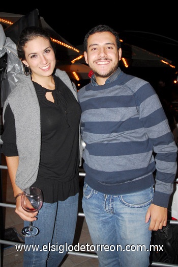 Alejandra Gamboa y Rodrigo Covarrubias.