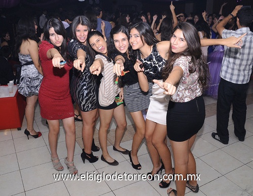 Paulina, Julia, Tere, Adriana, Monse y Pily.