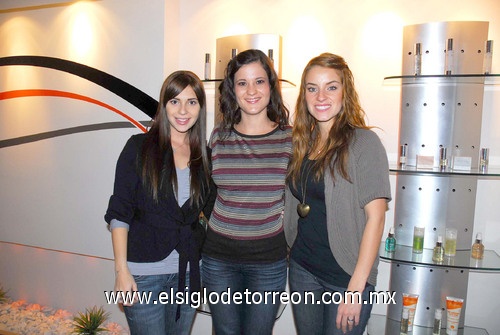 Bárbara, Paty y Mariana.