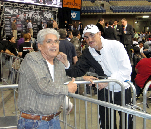 Don Kiki Con Veneno Rubio en San Antonio Tx. Fotografía enviada por David Andrade Nava