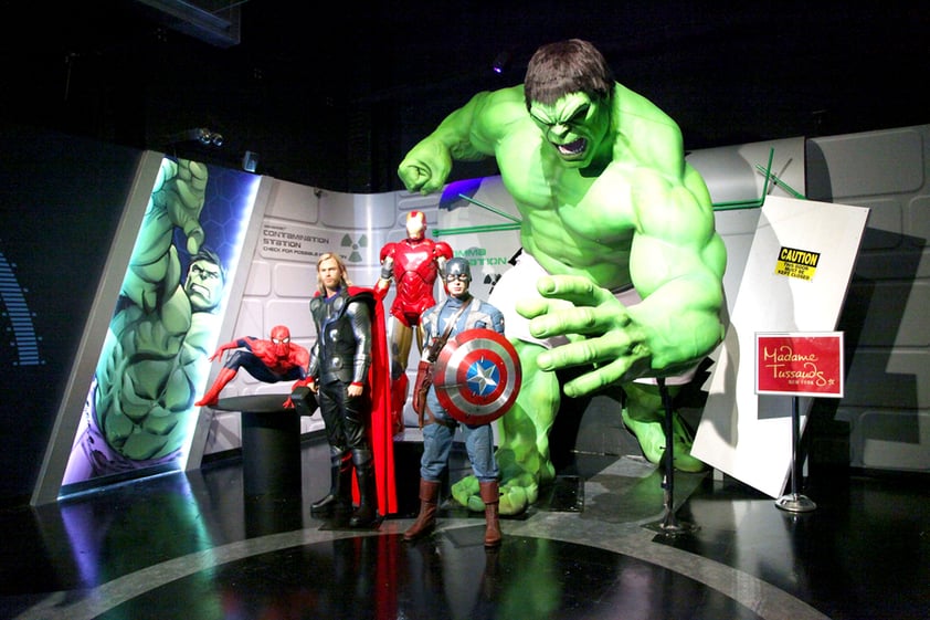 El famoso museo Madame Tussauds reveló un primer vistazo a su exhibición interactiva de superhéroes de Marvel en Nueva York.