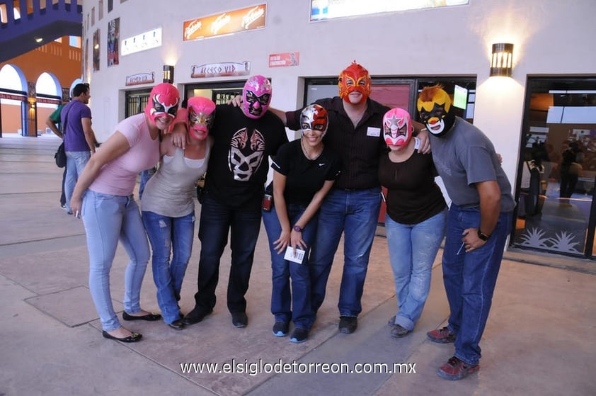 14052012 GINNA  Rodríguez, Alicia Jalife, José Jalife, Ilse Iparrea, Jorge Iparrea, Natalia Maul y Memo Puente.