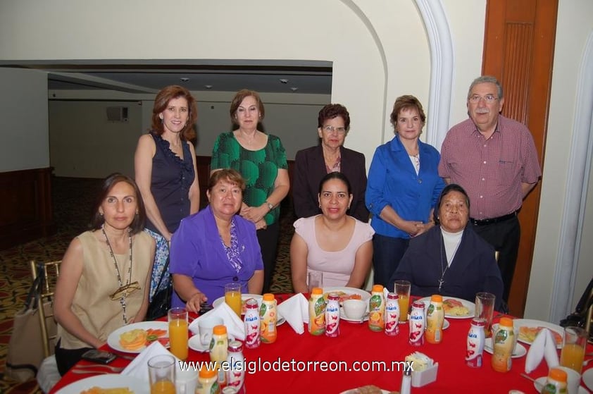 20052012 ERéNDIRA,  Milagros, Nadia, Claudia, María, Cristina, Delia, Ana María y Luis Rosas.