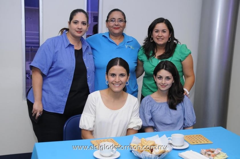 26052012 CRISTINA  de la Torre, Diana Daher, Silvia Cano, Gaby de la Fuente y Lucy Páez.