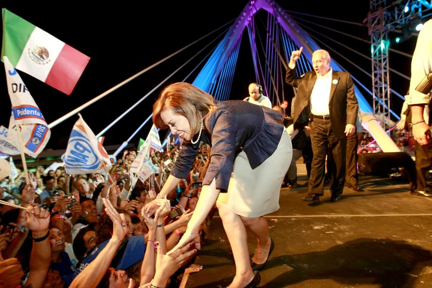 Luego de su participación en el debate, la abanderada del partido blanquiazul se trasladó al hotel en donde se hospeda, donde expresó que llegó preparada a este evento pues traía propuestas y contraste.