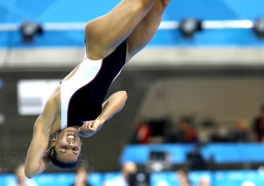 Sin ser favorita para obtener presea en trampolín de tres metros, la mexicana se convirtió en la primera mujer de su país en subir a un podio olímpico de forma individual en clavados.