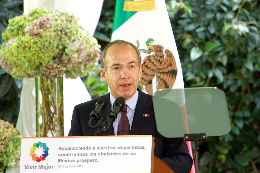 El presidente Felipe Calderón detalló los eventos en que vio participar a los medallistas, resaltó el trabajo de los entrenadores.