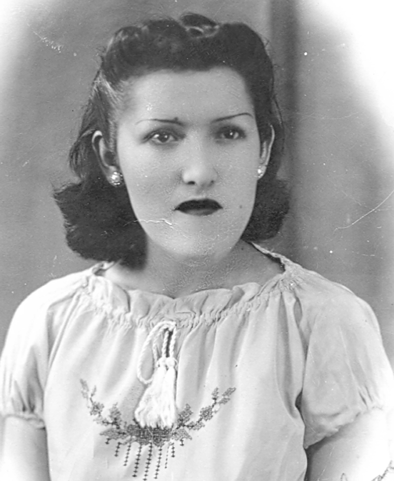 MARÍA Ruiz en el año de 1940.