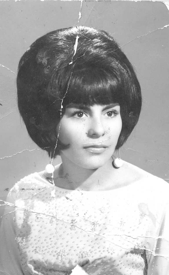 FRANCISCA Zapata García en el año de 1966.