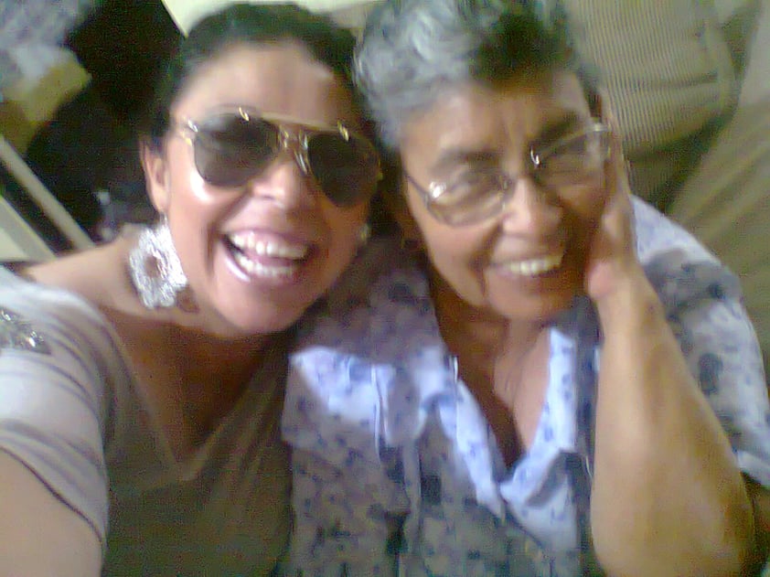 Bertha Alonzo y Anglica Aguilera