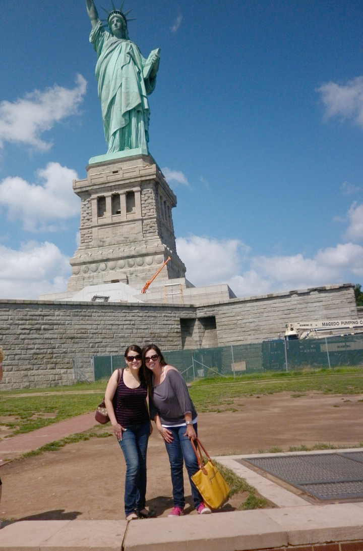 Elizabeth Sifuentes y Cecilia Rebolloso, en NY