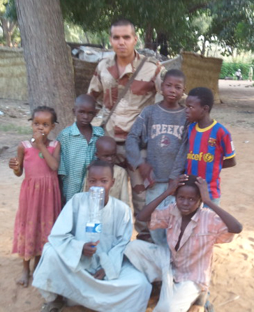 Fotografía en Ndjamena República de Tchad. Centroáfrica.