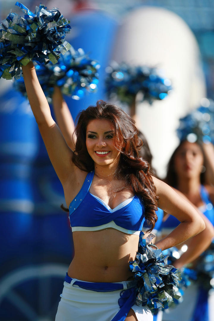 En el Estadio azul también apoyan cada partido. (Jam Media)