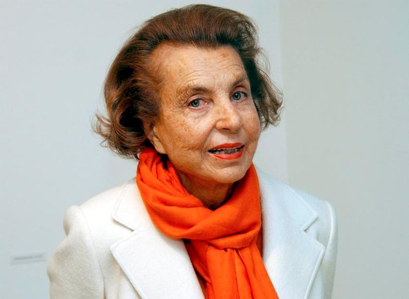 Liliane Bettencourt es la mujer más rica del mundo en la lista de Forbes con una fortuna de 90 mmdd.