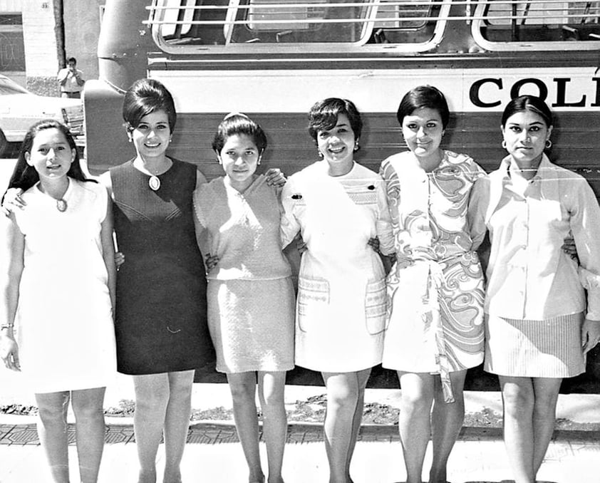 Cristina Moreno, Conchita Mota, Nena Fernández, Lety Garza, Brenda E. Arias, Rosalinda R., maestras