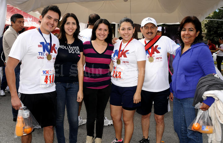 Juan Carlos Betancourt, Ana Reyes, Priscilla Lam, Ilse Cerna, Renato Cerna y Anabel Ramírez.