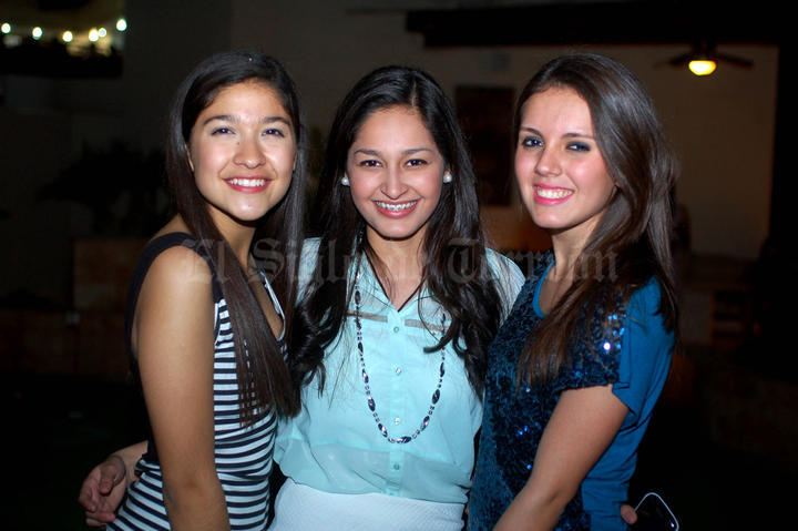 Andrea, Mayra y Sofía.