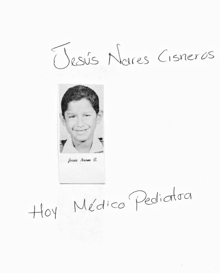 Jesús Nares Cisneros (hoy médico pediatra).