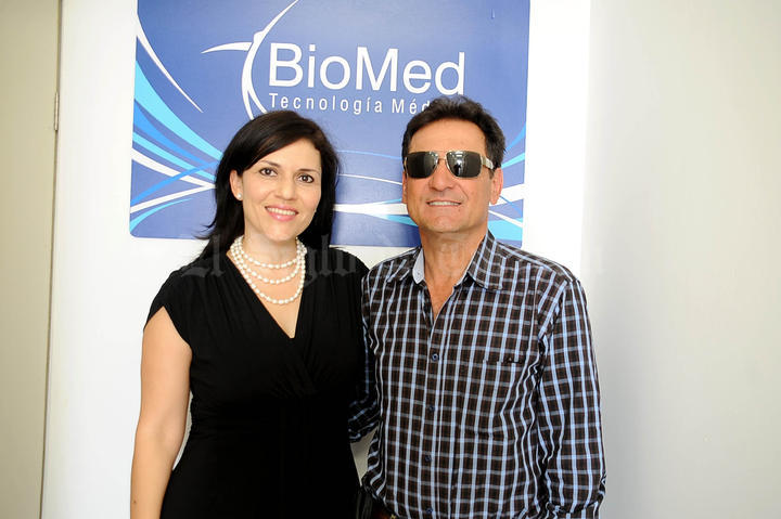 Lourdes Dorantes y Ricardo Babún.