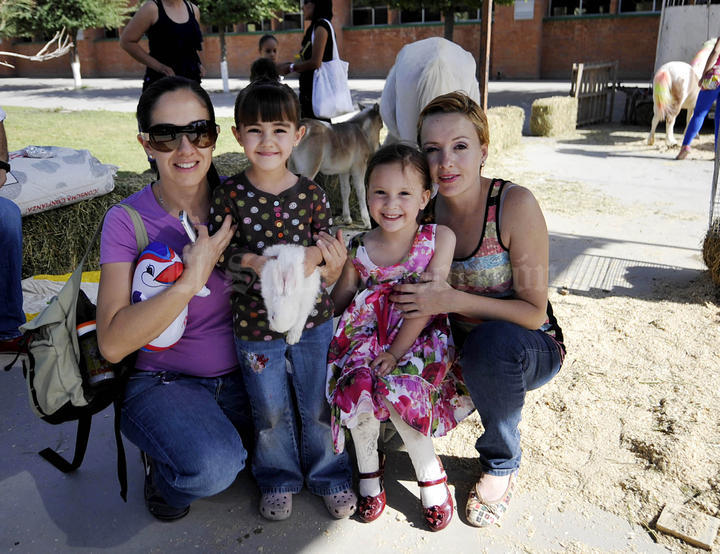 Marusa, Marusa, Mariel y Hanna.