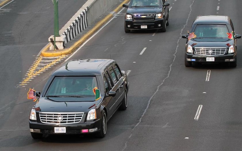 Terminando la rueda de prensa, el mandatario partió hacia su hotel, donde tuvo una reunión con personal de la embajada de Estados Unidos en México, evento al cual no tuvo acceso la prensa.