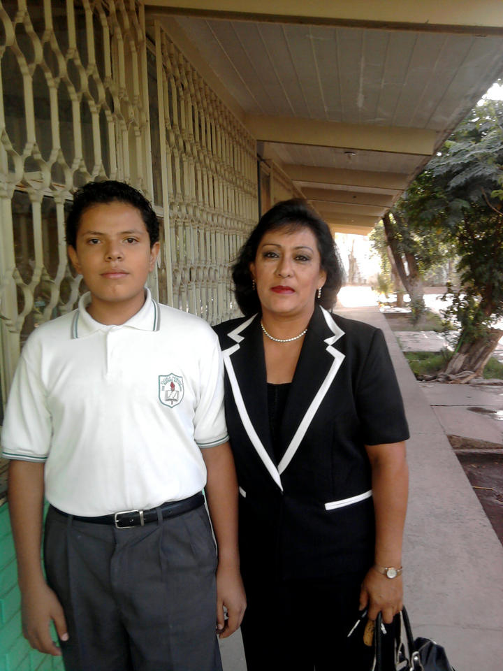 Norma Lerticia Alvarado Soto, maestra de primaria.