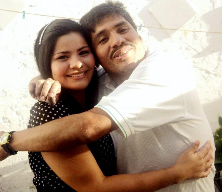 Cynthia y Luis García.