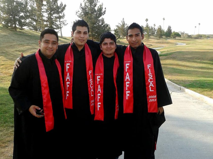 Gerardo Ortiz, Leonel Torres, Mario Castañeda y Luis Laborico.