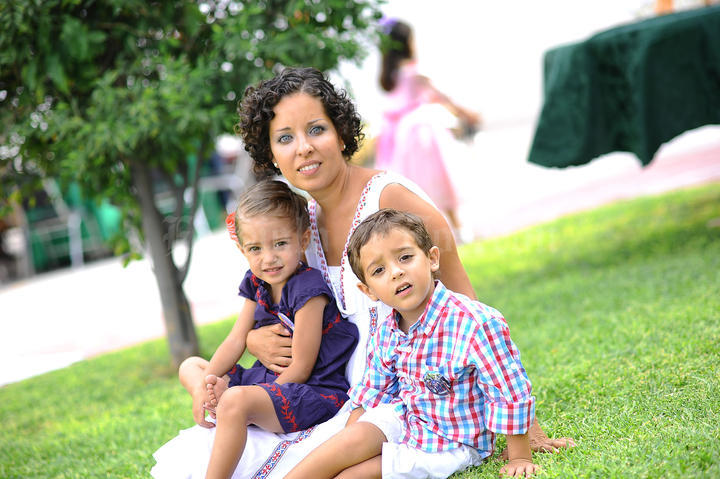 Eduardo, María y Daniela