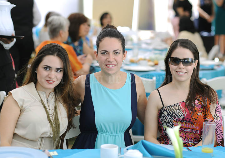 Mariana Lozano, Niza Murillo y Adriana Niño Rivera