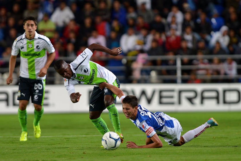 Santos jugó el Sábado ante Pachuca en el Estadio Hidalgo, obteniendo un sufrido empate al minuto 92 gracias a gol de Eduardo Herrera.