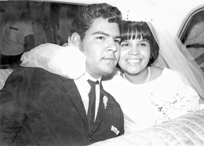 50 AÑOS  de casados, Sra. Martha García y Fernando Muñoz Olvera, 6 de octubre de 1963.