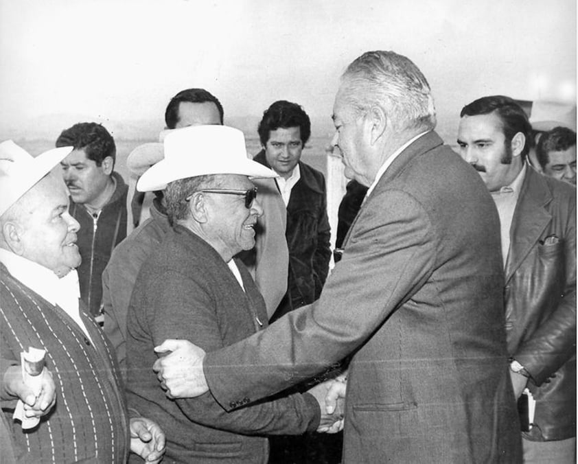 Líderes en Campaña: Don Eulalio, Heriberto Ramos y
Jesús Reyes.