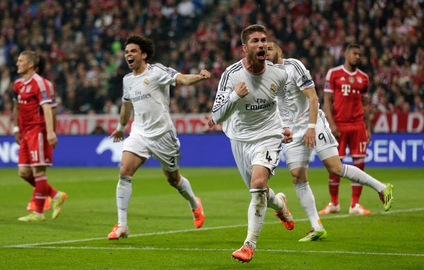 Sergio Ramos y Cristiano fueron los héroes que comandaron la paliza en el Allianz Arena.