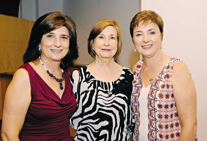 Cecilia, Rosario y Ana Cristina.