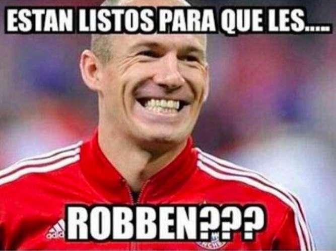 Robben quizo cometer el mismo atraco que en octavos, pero esta vez no le salió...