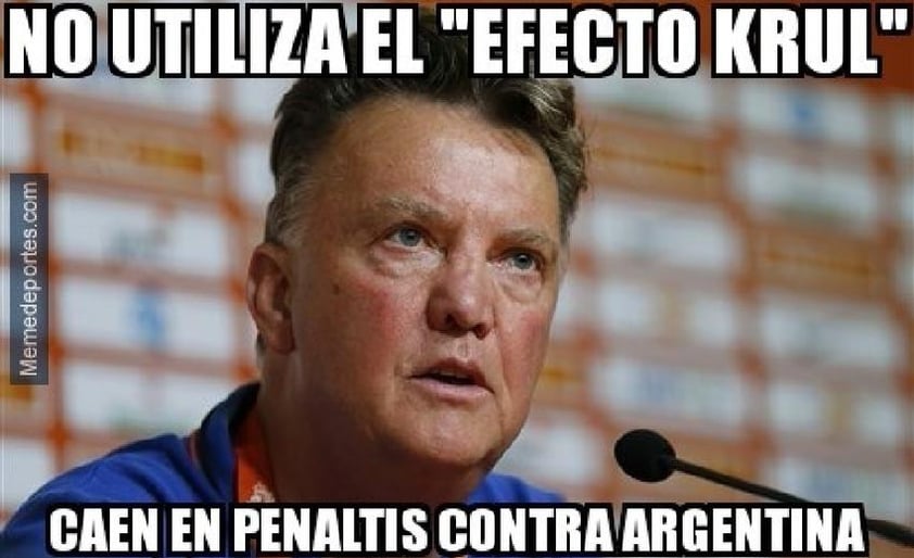 Van Gaal sacó al arquero Krul para atajar penales frente a Costa Rica en los cuartos de final, pero ahora no pudo aplicar la misma estrategia.