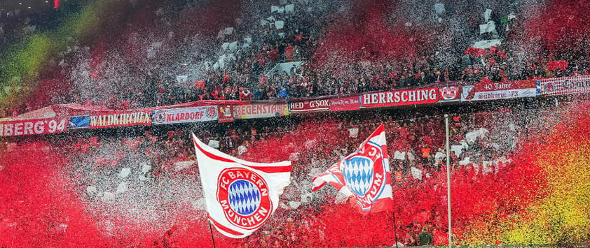 El campeón absoluto de Alemania es quinto, El Bayern Munich.