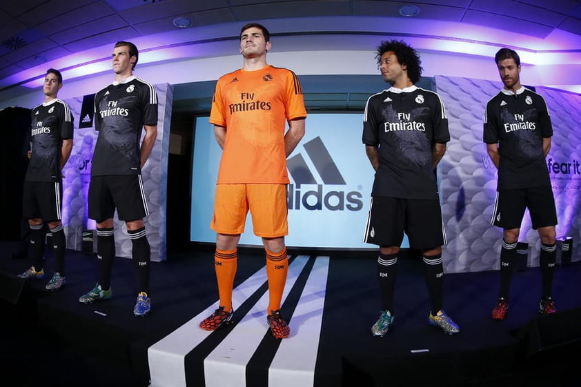 En la presentación estuvieron James Rodríguez, Garet Bale, Iker Casillas, Marcelo y Xavi Alonso.