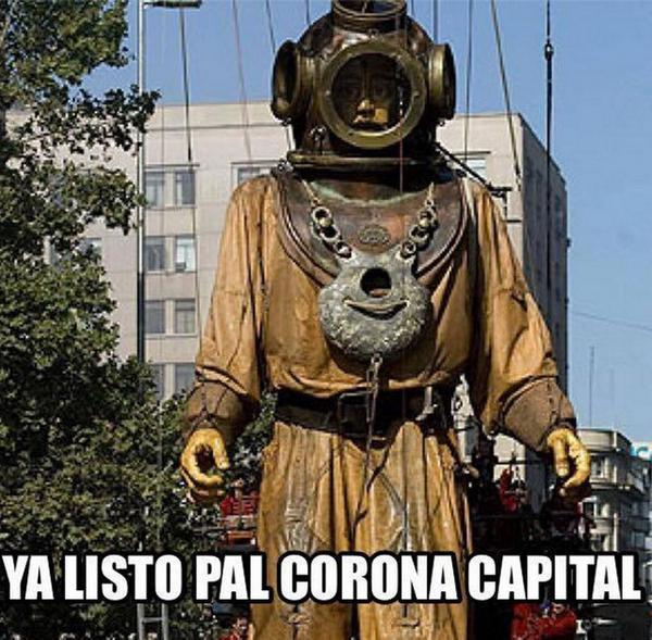 Toda una odisea vivieron los jóvenes capitalinos en el Corona Capital.