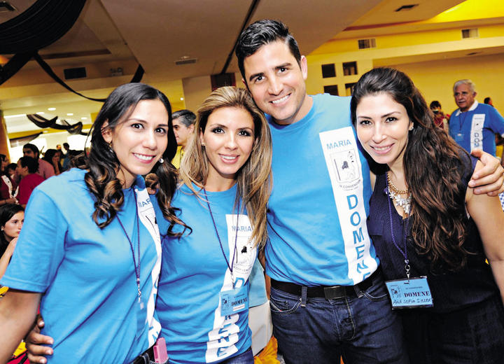 Elena, Marlen, Ernesto y SofÍ­a.