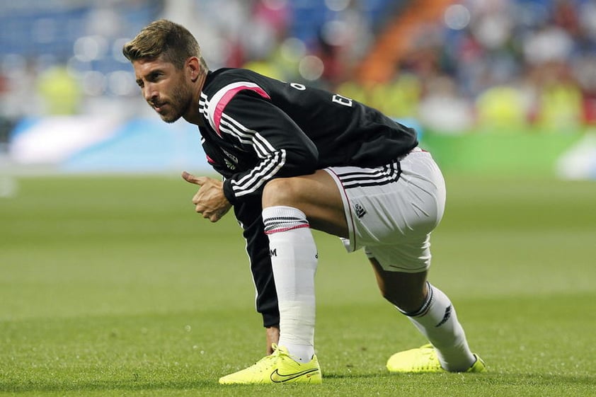 Sergio Ramos un estandarte del Real Madrid.