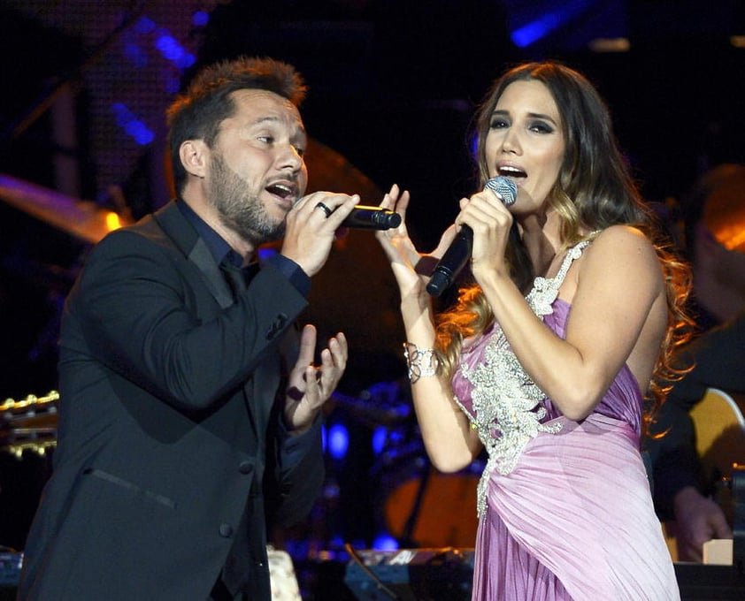 La cantante española India Martinez y el cantante argentino Diego Torres unieron sus voces en Aquellas pequeñas cosas.