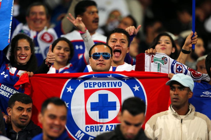 Los aficionados de la Máquina tampoco podían faltar en el Gran Estadio de Marrakech.