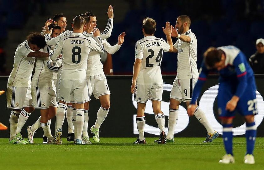 Real Madrid pasó por encima de un Cruz Azul que falló un par de ocasiones claras de gol.