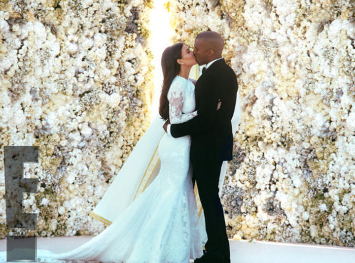 Sin duda la boda más sonada y esperada del 2014 fue la de Kim Kardashian y Kanye West.